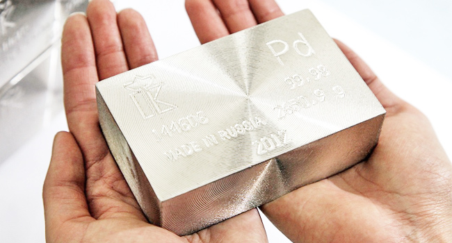 Почему палладий дороже золота