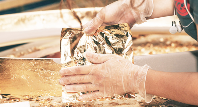 Что такое сусальное золото