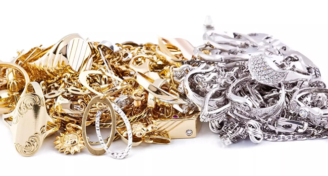 Позолоченное или обычное серебро